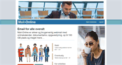 Desktop Screenshot of mail-online.dk
