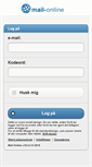 Mobile Screenshot of mail.mail-online.dk